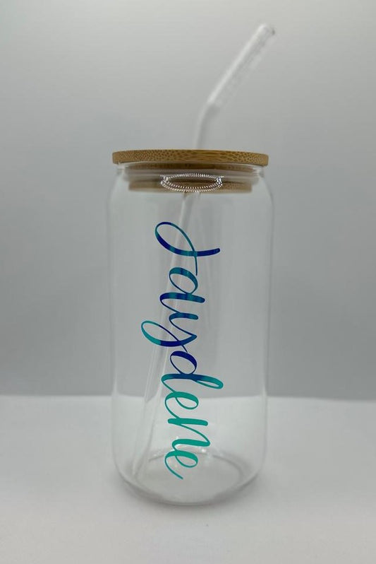 Custom Name Glass Libbey Tumbler Cup