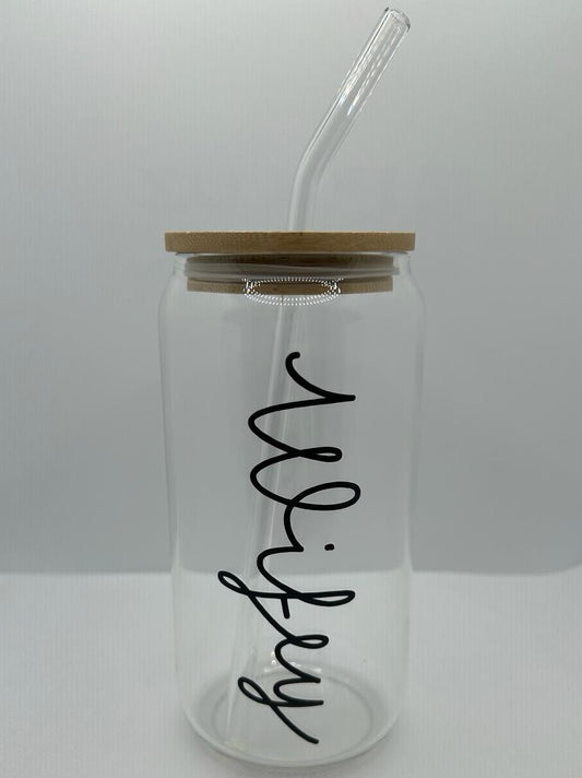 Wifey Glass Libbey Tumbler Cup