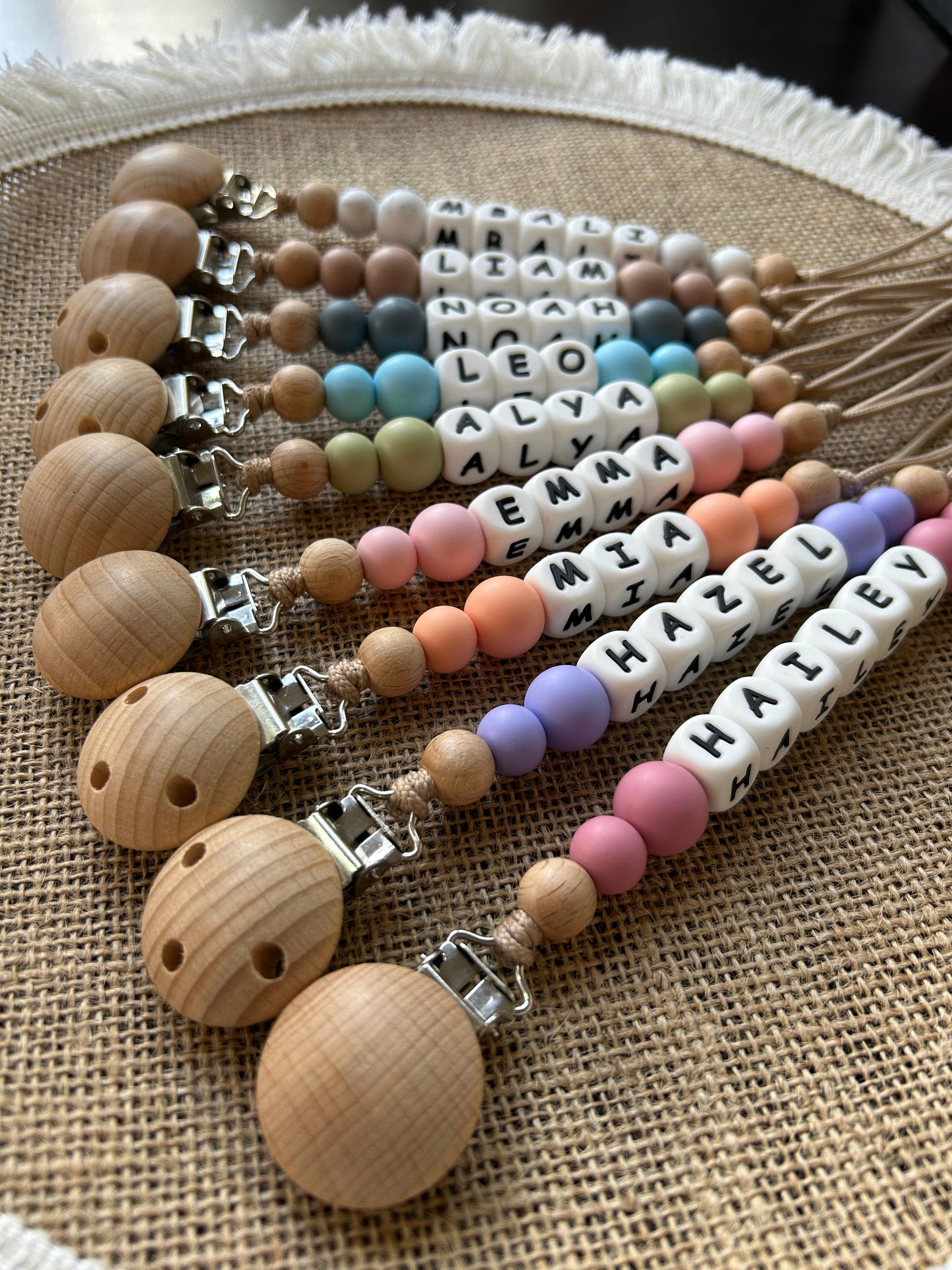 Personalised Dummy Clip & Teether