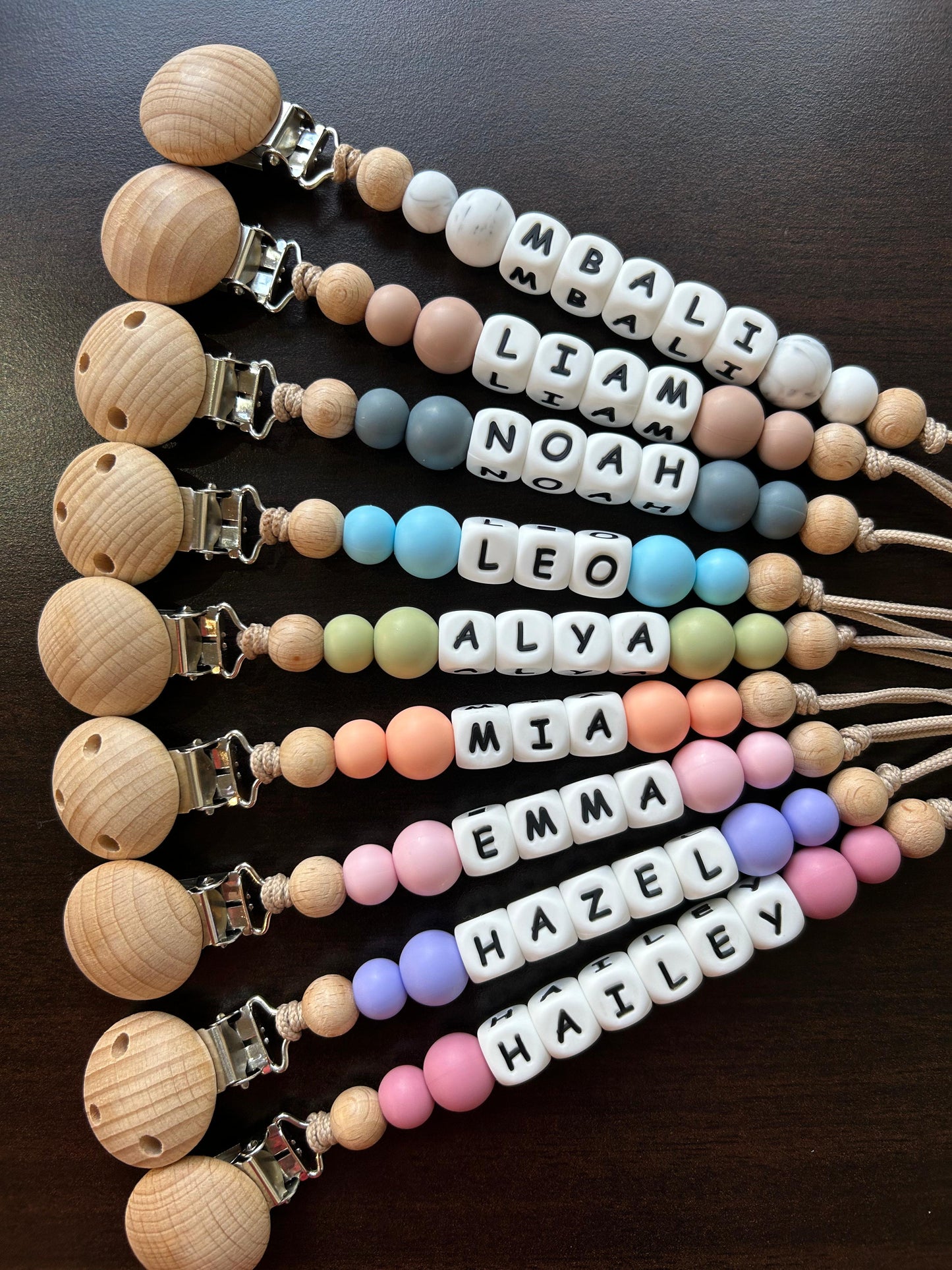 Personalised Dummy Clip & Teether