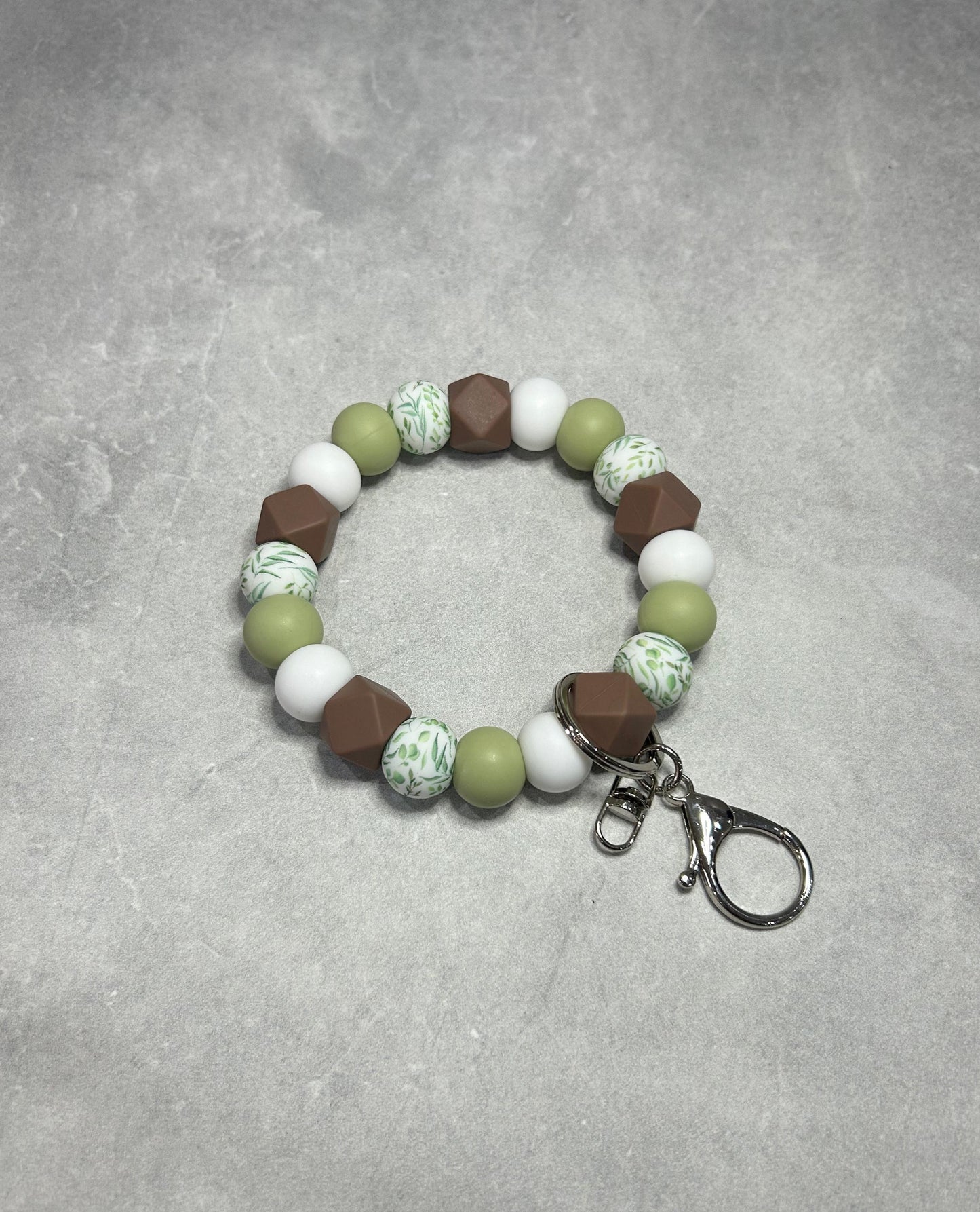 Eucaluptus Wristlet Keychain 15mm