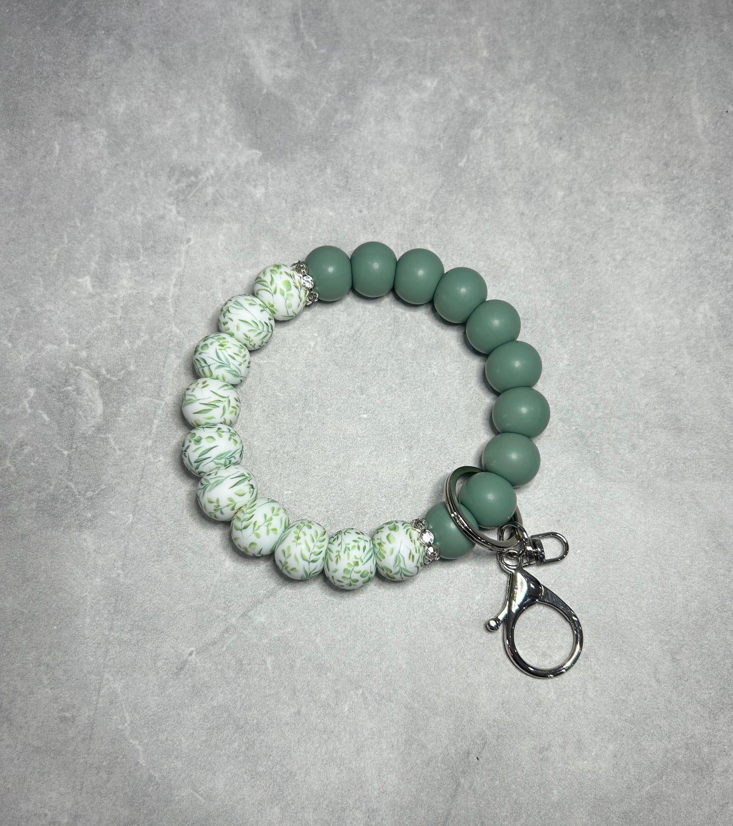 Eucaluptus Pine Wristlet Keychain 15mm