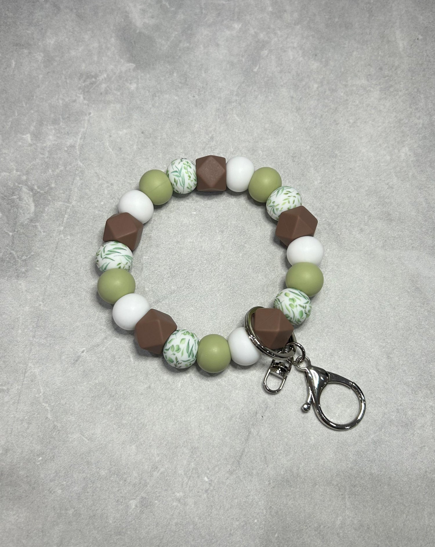 Silicone Wristlet Keychains