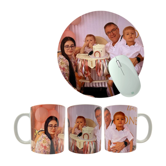 Personalized Mug & Mouse Pad Combo
